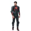 Dainese LAGUNA SECA 5 2PCS kombinéza černá/fluo-červená vel.64